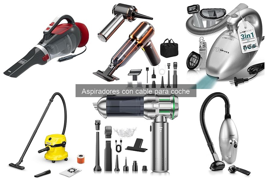 Guía de Compra de Aspiradores con Cable para Coche