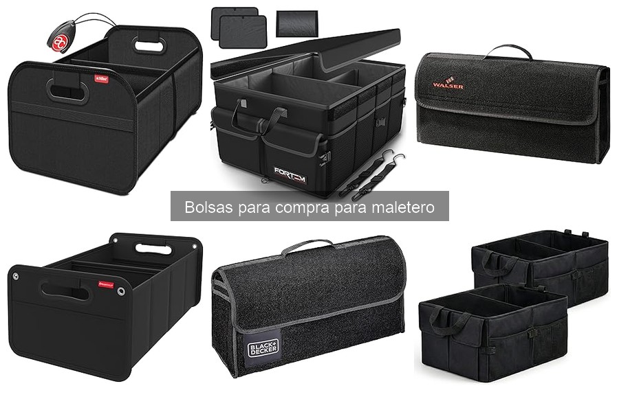 Guía de compra de bolsas para maletero de coche 2023