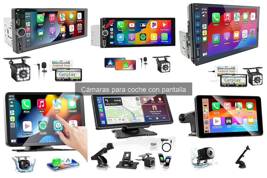 Guía de compra de cámaras para coche con pantalla
