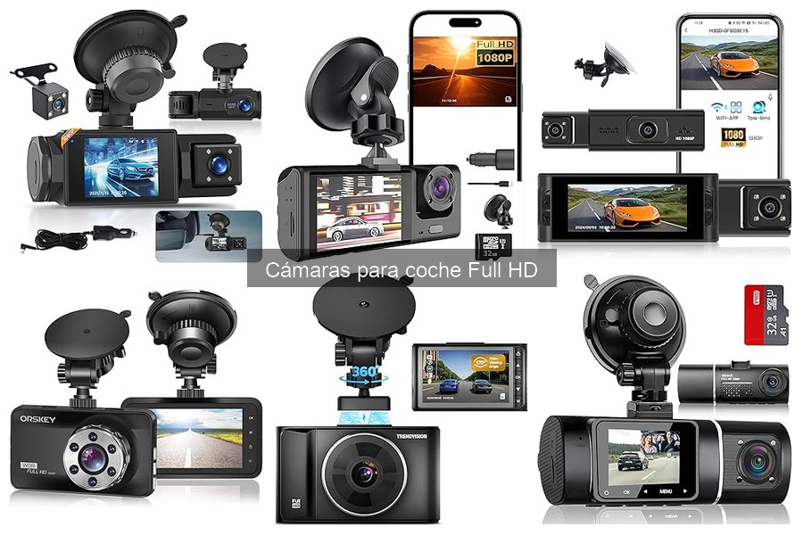 Guía de compra de cámaras para coche Full HD