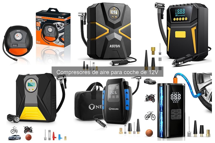 Guía de compra de compresores de aire para coche de 12V