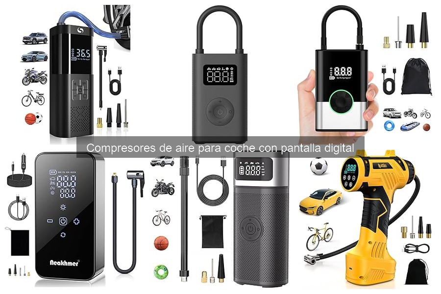 Guía de compra de compresores de aire para coche digital