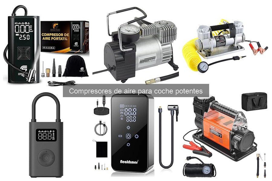 Guía de compra de compresores de aire para coche potentes