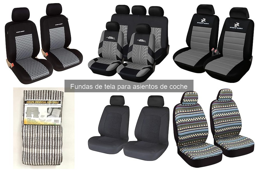 Guía de compra de fundas de tela para asientos de coche