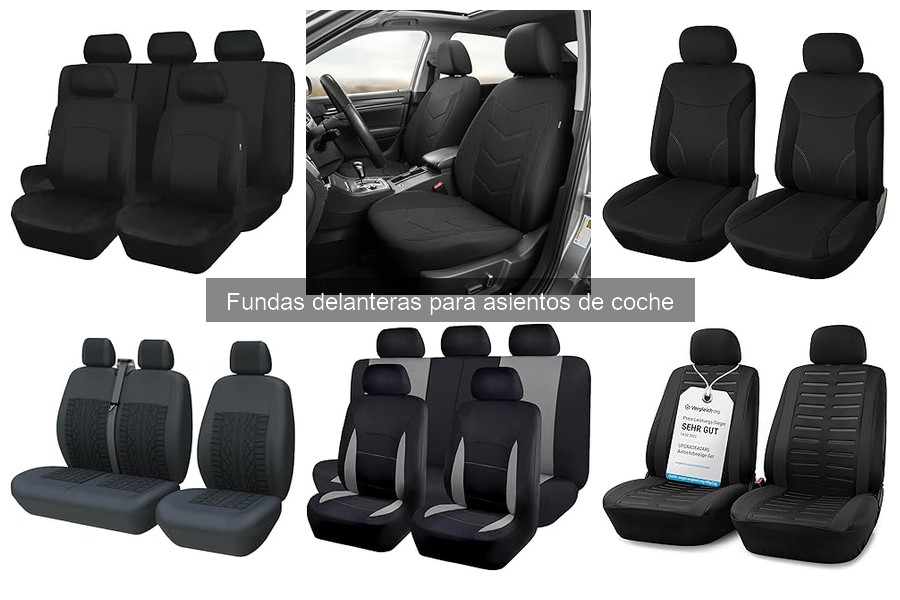 Guía de compra de fundas delanteras para asientos de coche