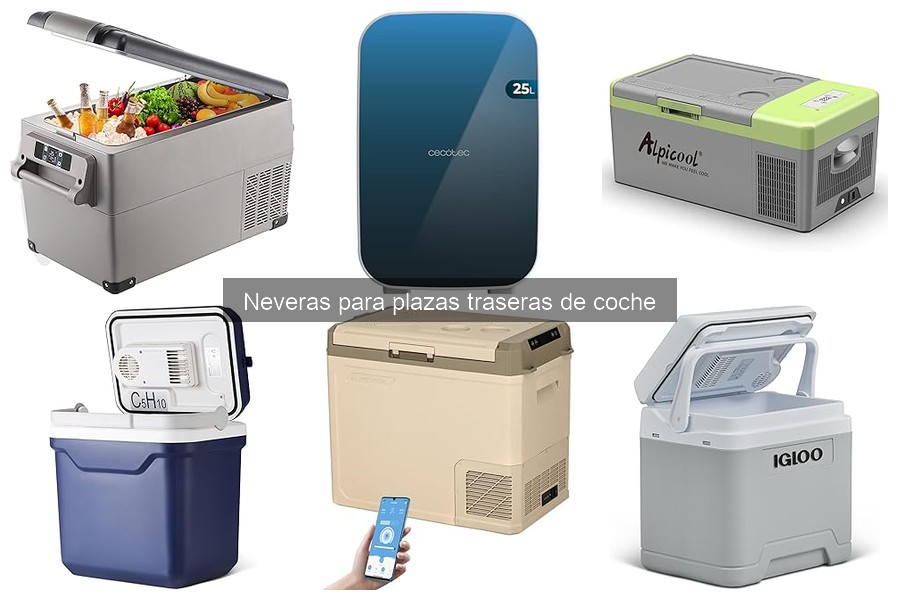 Guía de compra de neveras para plazas traseras de coche