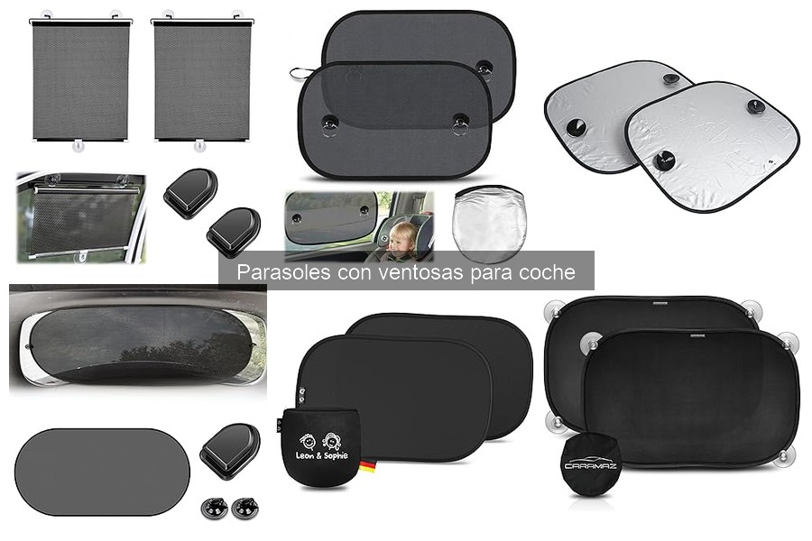 Guía de compra de parasoles con ventosas para coche