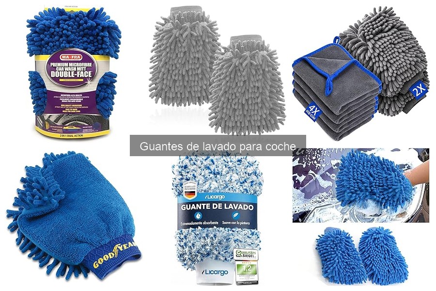 Guía de compra: Guantes de lavado para coche