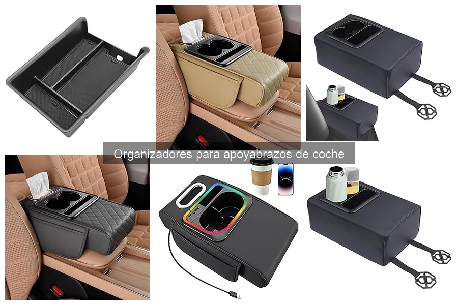 Guía de Compra: Organizadores para Apoyabrazos de Coche