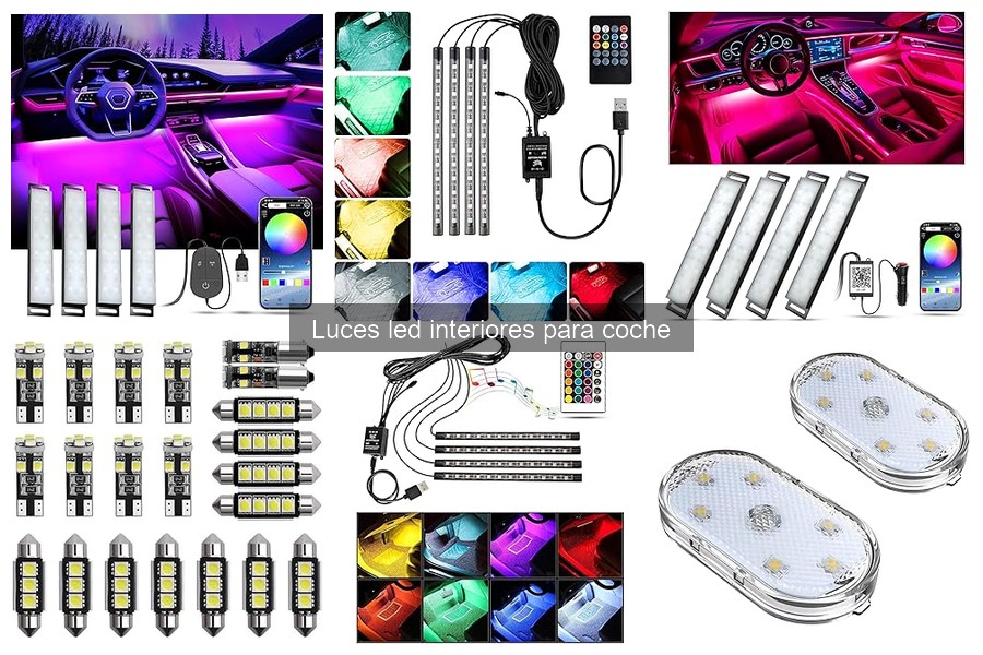 Guía de Instalación de Luces LED Interiores para Coche