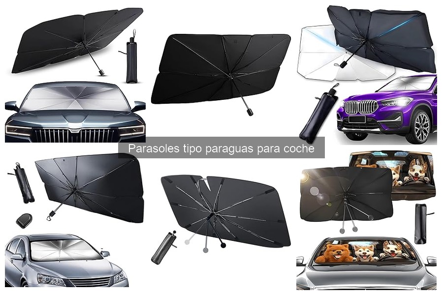 Guía de Mantenimiento para Parasoles Tipo Paraguas de Coche