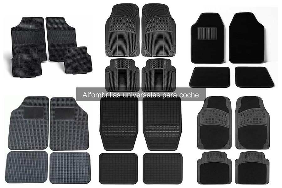 Guía de Mantenimiento y Limpieza de Alfombrillas Universales para Coche