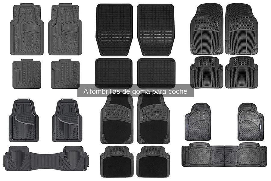 Guía para Elegir Alfombrillas de Goma para Coche