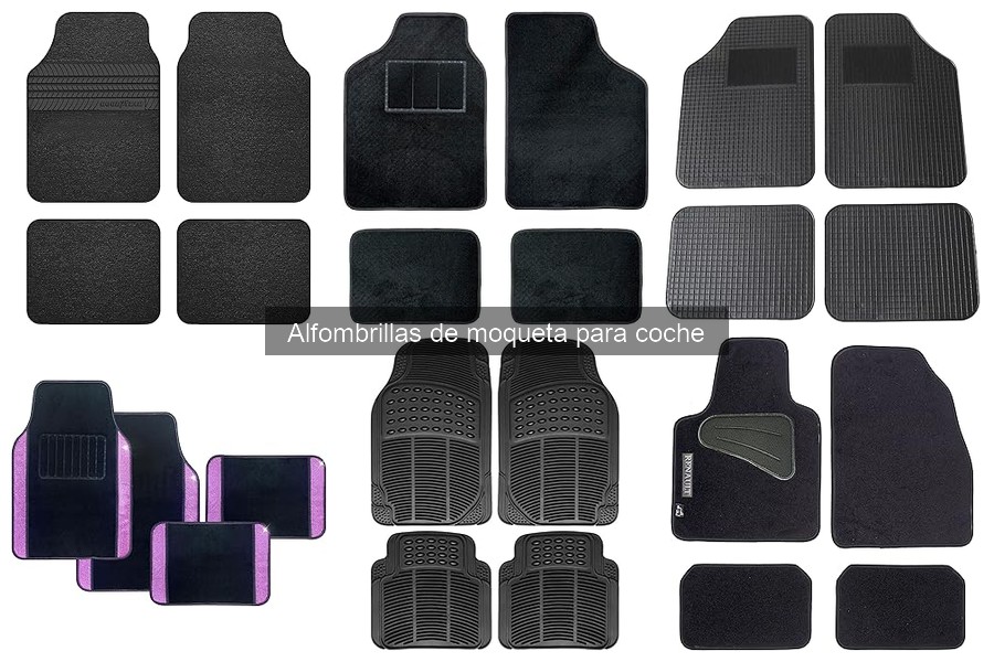 Guía para Elegir Alfombrillas de Moqueta para Coche