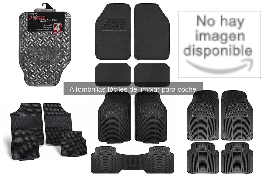 Guía para elegir alfombrillas fáciles de limpiar para coche