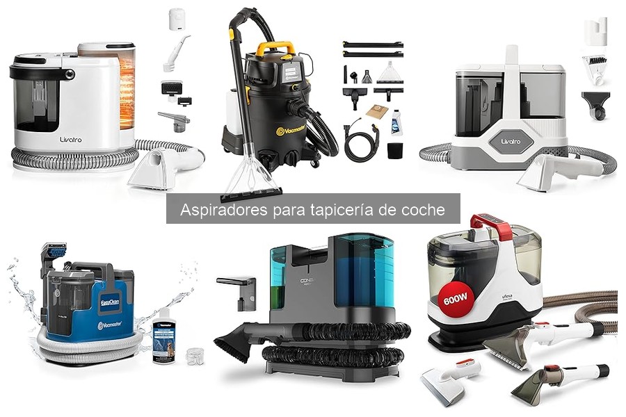 Guía para elegir el mejor aspirador de tapicería de coche