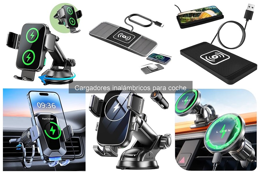 Guía para elegir el mejor cargador inalámbrico para coche