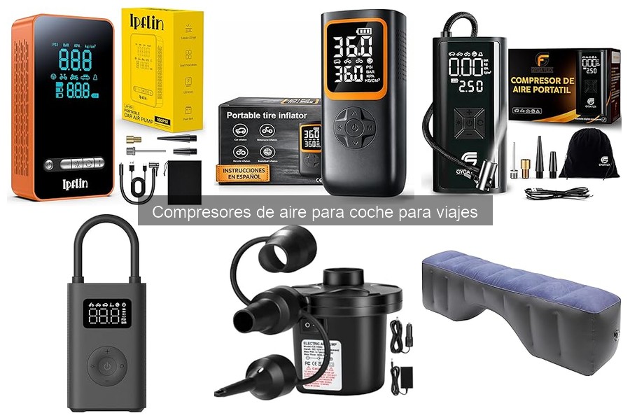 Guía para elegir el mejor compresor de aire para coche