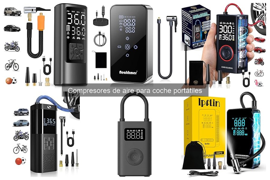 Guía para Elegir el Mejor Compresor de Aire Portátil para Coche