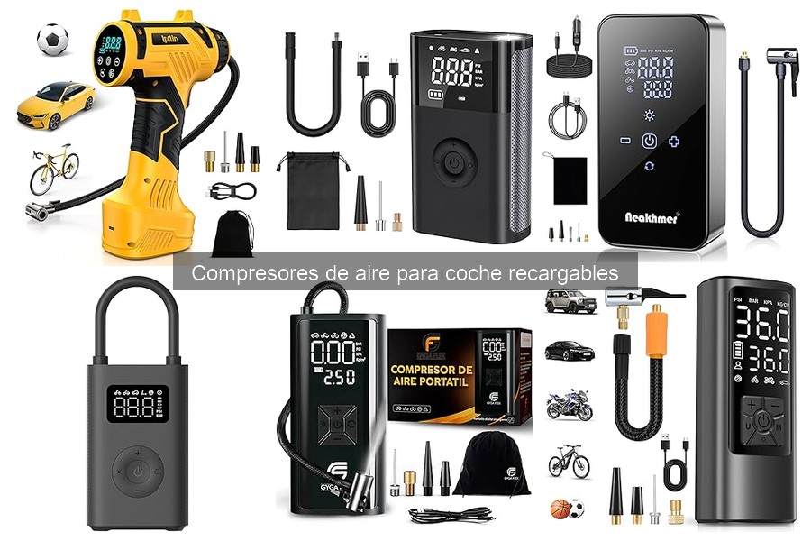 Guía para elegir el mejor compresor de aire recargable