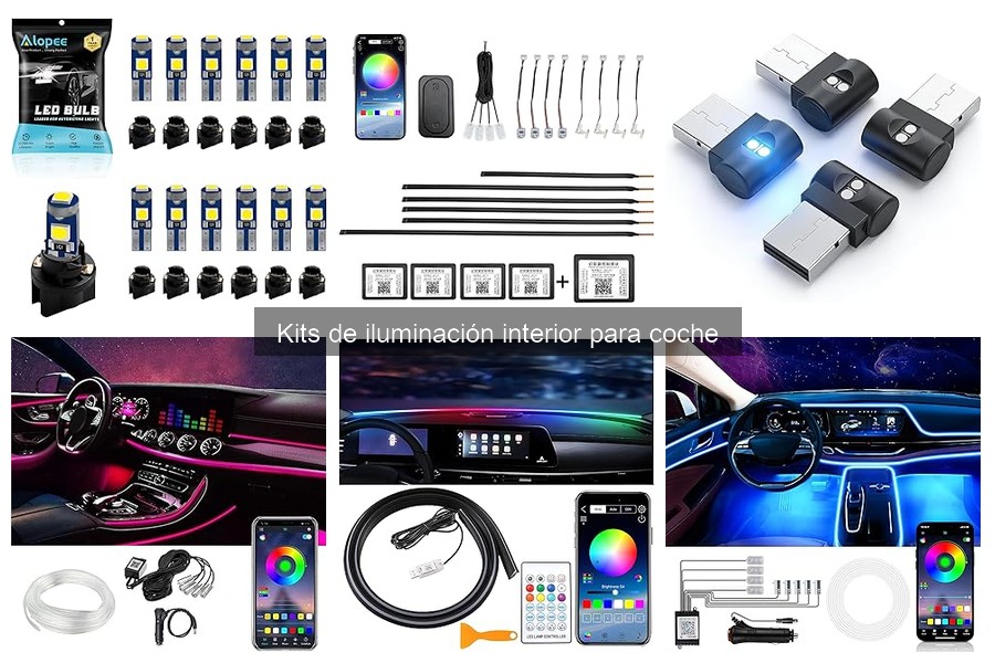 Guía para Elegir el Mejor Kit de Iluminación Interior para Coche