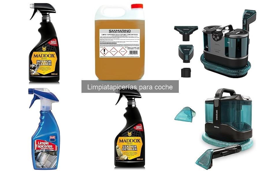 Guía para Elegir el Mejor Limpiatapicerías para Tu Coche