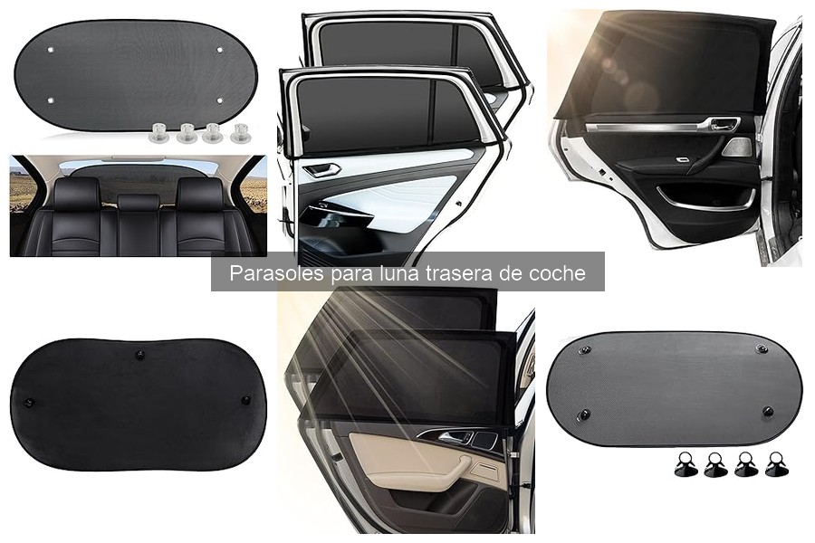 Guía para elegir el mejor parasol para luna trasera de coche