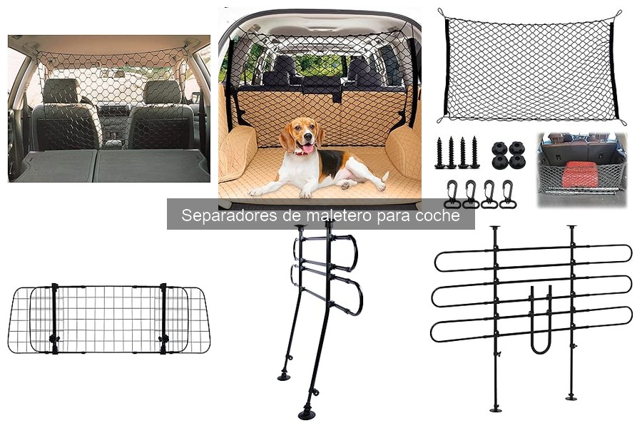 Guía para elegir el mejor separador de maletero para coche
