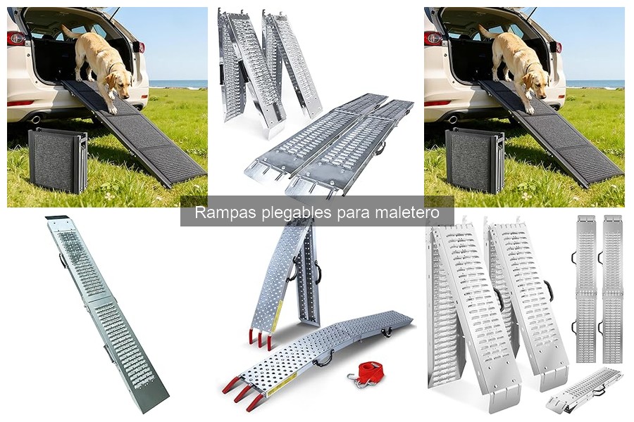 Guía para Elegir la Mejor Rampa Plegable para Maletero