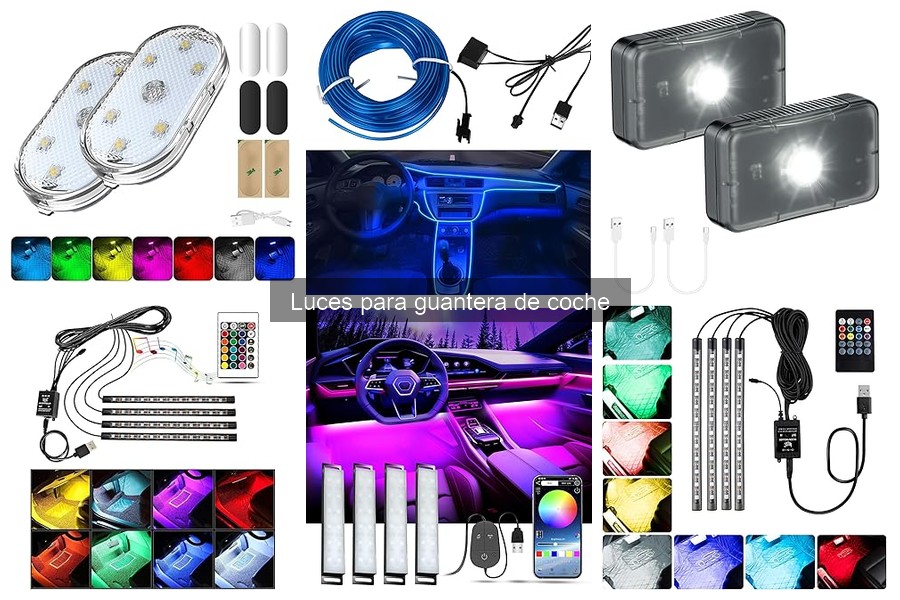 Guía para Elegir Luces para Guantera según tu Coche