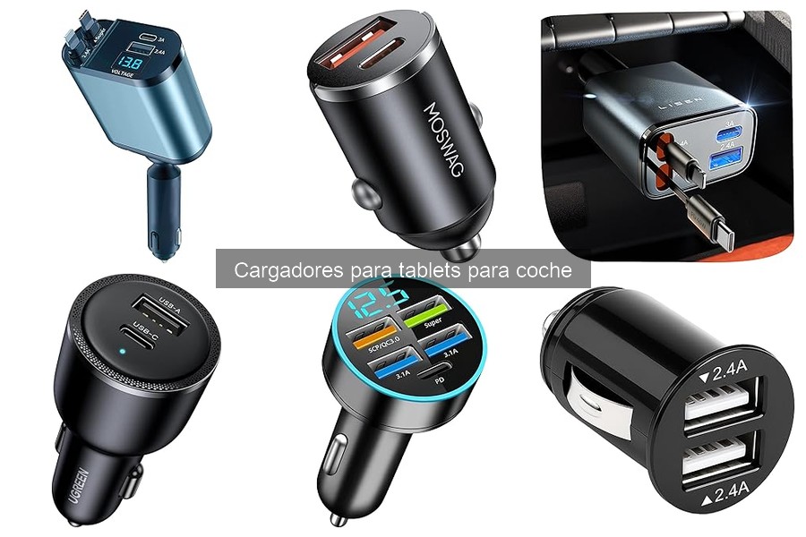 Guía para elegir un cargador de tablet para coche