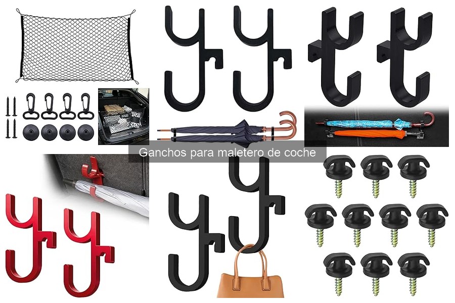 Instalación de ganchos para maletero de coche: guía paso a paso