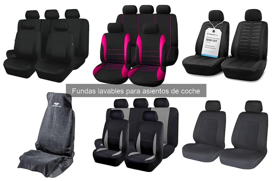 Las mejores fundas lavables para asientos de coche económicas