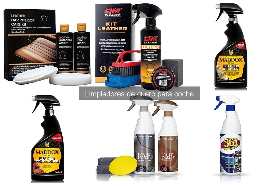 Limpiadores de cuero para coche: ¿Qué son y cómo funcionan?
