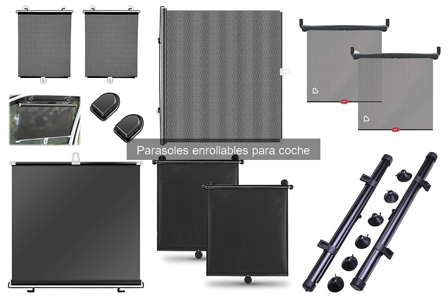 Los mejores materiales para parasoles enrollables de coche
