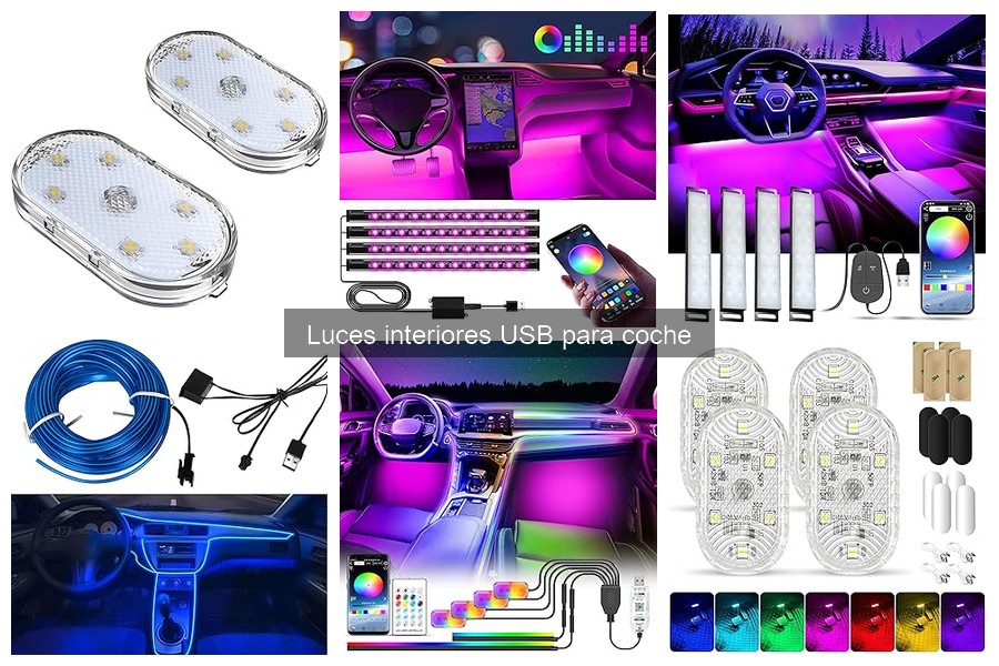 Luces Interiores USB para Coche: ¿Qué Son y Cómo Funcionan?