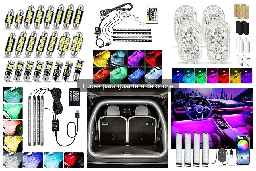 Luces para Guantera de Coche: ¿Qué Son y Tipos Disponibles?