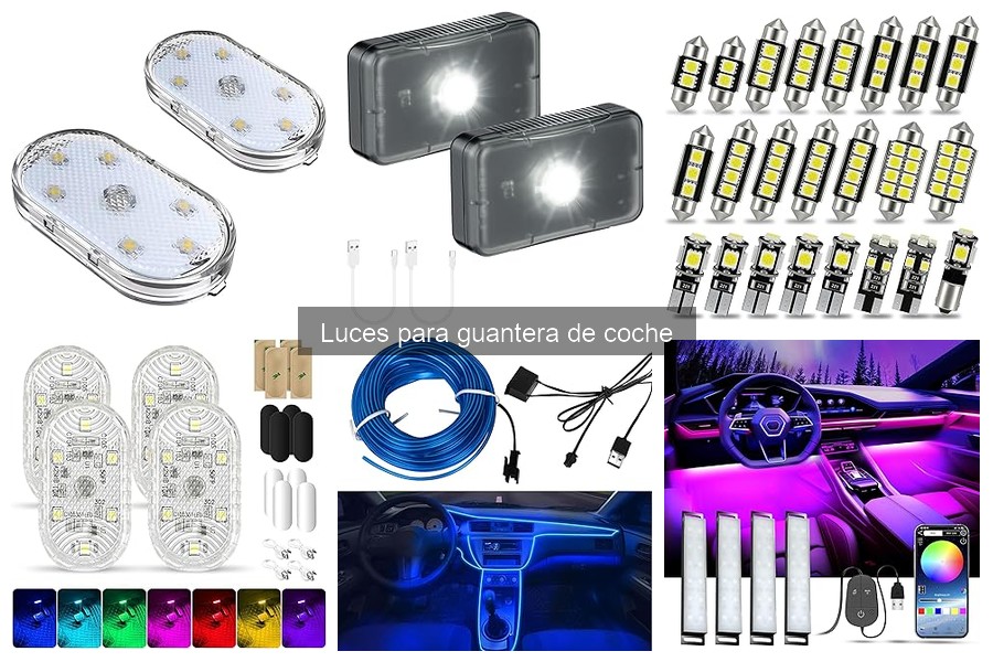 Luces para Guantera: Dónde Comprarlas al Mejor Precio
