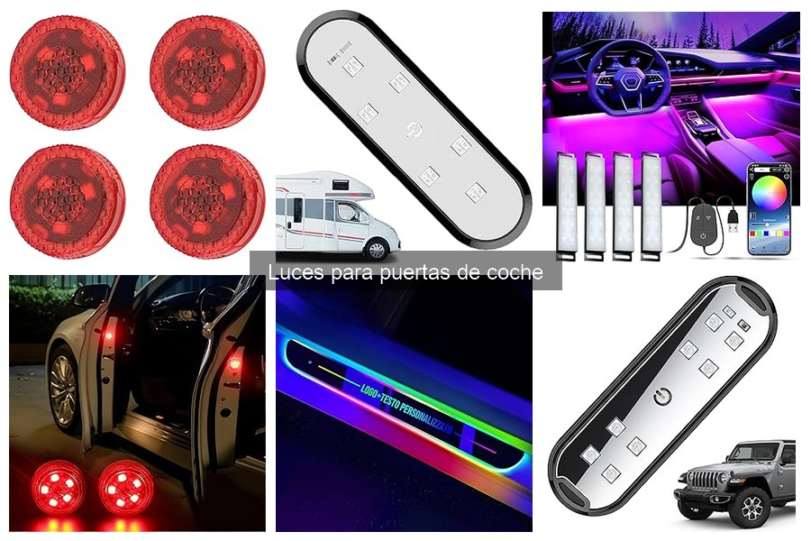Luces para puertas de coche: ¿Qué son y para qué sirven?