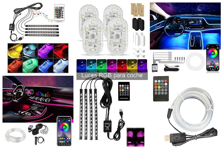 Mantén tus luces RGB para coche en perfecto estado