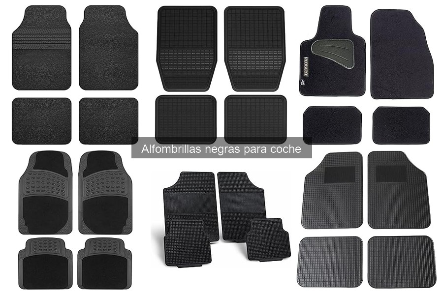 Mantenimiento de Alfombrillas Negras para Coche: Consejos Útiles