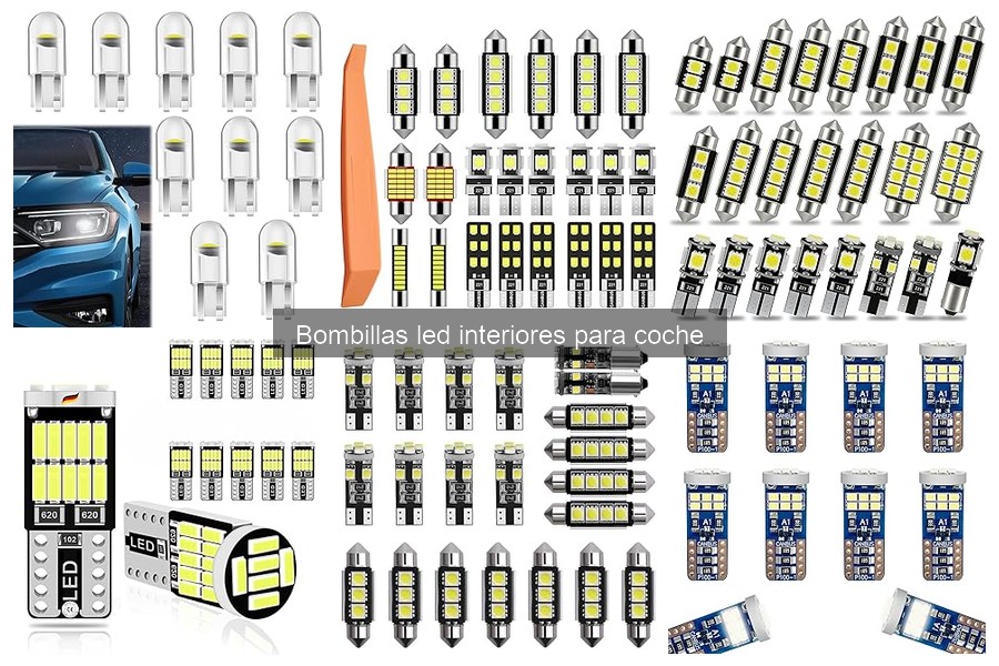 Mantenimiento de Bombillas LED Interiores para Coche
