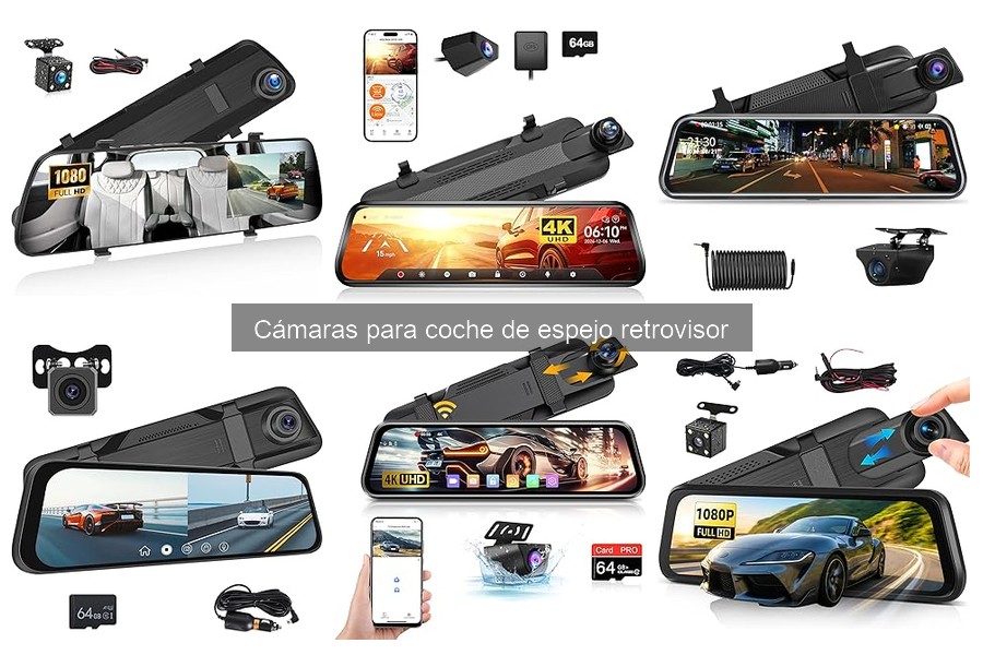 Mantenimiento de Cámaras para Coche de Espejo Retrovisor