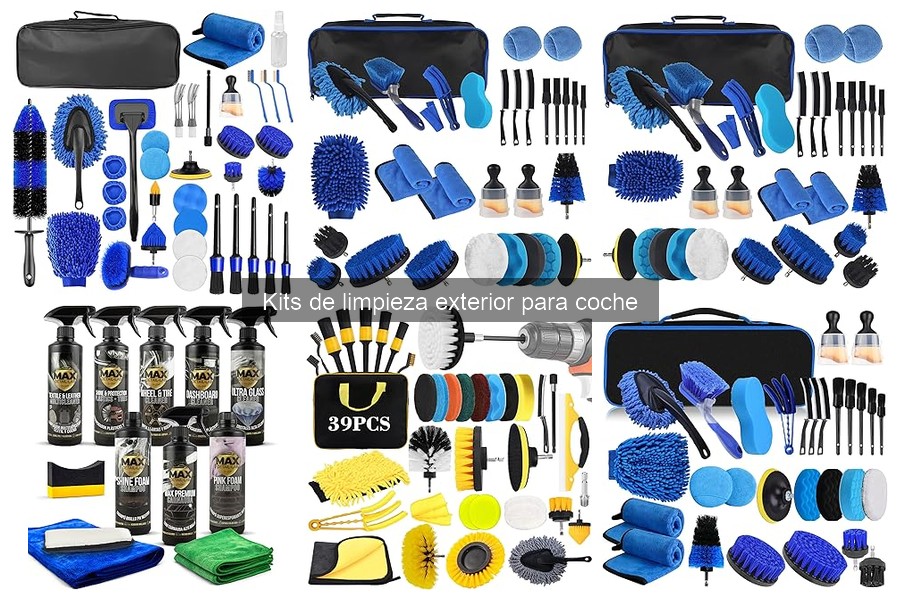 Mantenimiento de Kits de Limpieza Exterior para Coche