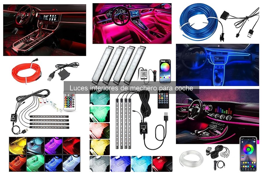 Mantenimiento de luces interiores de mechero para coche