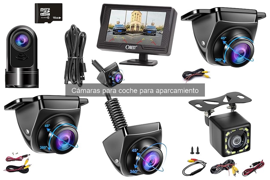 Mantenimiento y limpieza de cámaras para aparcamiento