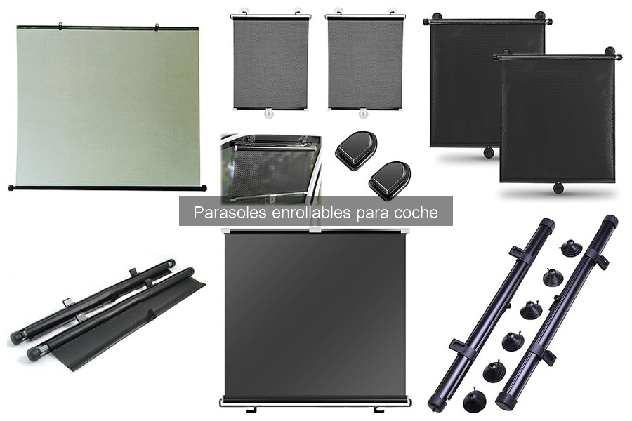Mantenimiento y limpieza de parasoles enrollables para coche