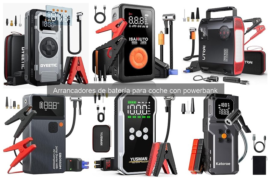 Mejora la Vida Útil de tu Arrancador de Batería Powerbank