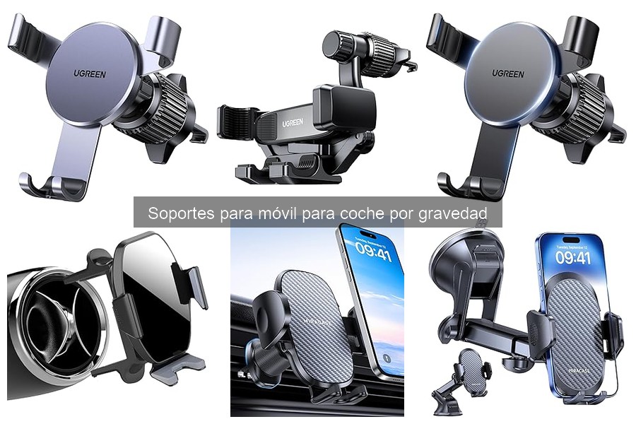 Mejora tu Soporte Móvil para Coche con Estos Accesorios