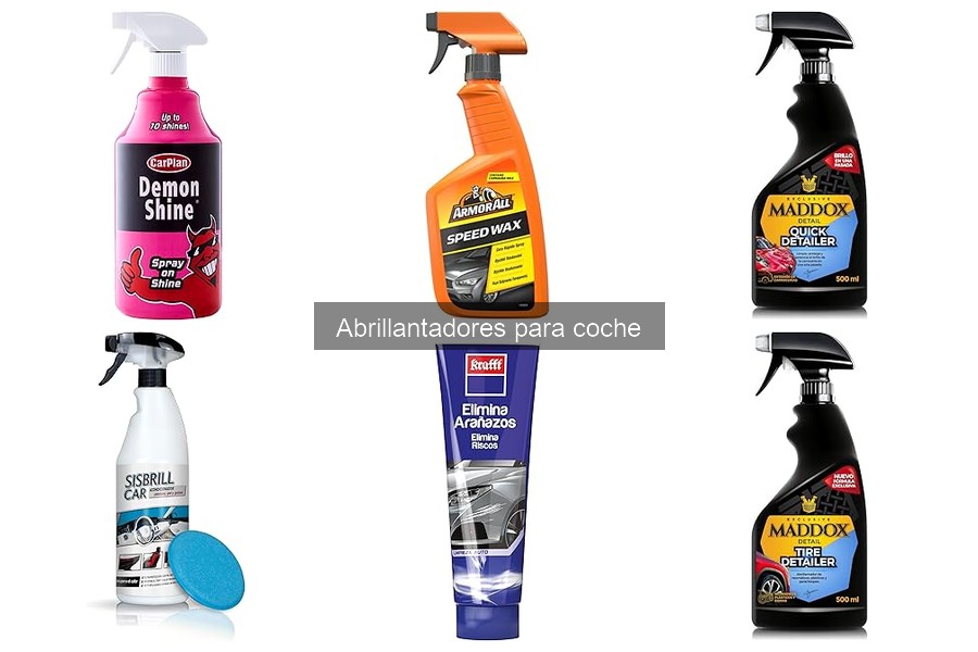 Mejores abrillantadores para coche: Comparativa 2023